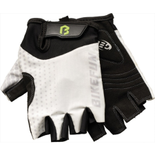 BikeFun Kesztyű BIKEFUN rövid Leader L fehér kerékpáros kerékpáros kesztyű