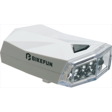 BikeFun Lámpa BIKEFUN SQUARE első 4 fehér LED, 3 f - JY-585W kerékpáros kerékpár és kerékpáros felszerelés
