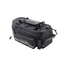 BikeFun Pannier egy részes túratáska csomagtartóra, felülre, 3L, fekete kerékpáros táska