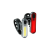 BikeFun Spark USB-ről tölthető lámpa szett (első és hátsó), LED, fekete