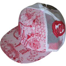 BILLABONG Sunny sapka, fehér/piros