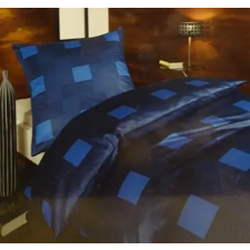 Billerbeck Billerbeck Elegante 3 részes pamut-szatén ágyneműhuzat, Blue Dream lakástextília