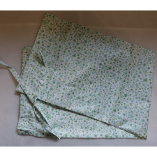 Billerbeck Elegante hengerpárna huzat, 40x15 cm, Zöld virágos (08) lakástextília