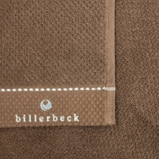 Billerbeck rizskötésű törölköző, Barna, 30x50 cm (2 db) lakástextília