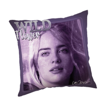  Billie Eilish Wild Flower párna, díszpárna 40x40 cm lakástextília