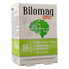 Bilomag PLUS 110mg ginkgo biloba kivonatot tartalmazó kapszula 60db vitamin és táplálékkiegészítő