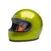 Biltwell Gringo bukósisak Metallic Lime XL