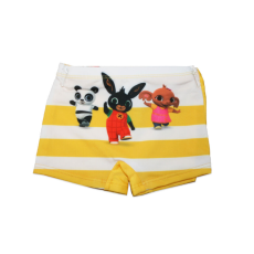 Bing Bing nyuszi fürdő boxer kisfiúknak - sárga - 110