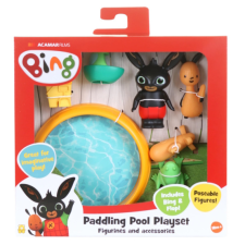 Bing és barátai játékszett - Bing és Flop a medencénél (BING3681) játékfigura