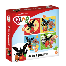 Bing Fun 4 az 1-ben puzzle puzzle, kirakós