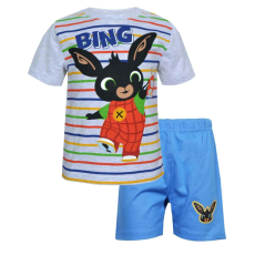 Bing rövid pizsama Bing csíkos szűrke kék 4-5 év (110 cm)