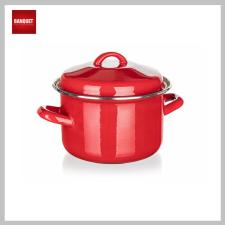 Bingoo BANQUT Zománcos edény MILTON piros 16 cm, 2L 13705102 edény