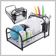 Bingoo Edényszárító tálca állvánnyal 07130 konyhai eszköz