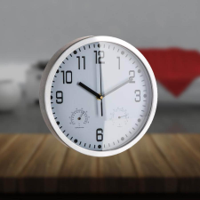 Bingoo Falióra 25 cm hőmérővel és páratartalommérővel falióra