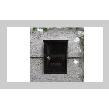 Bingoo Fém postaláda, fekete 10009651 postaláda