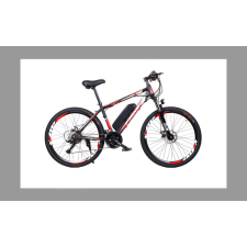 Bingoo Frike Carbon Elektromos kerékpár fekete-piros 60km 250W holm8376 elektromos kerékpár
