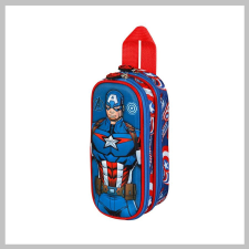 Bingoo Marvel Captain America dupla 3D tolltartó, kék ZT-06919 tolltartó