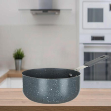 Bingoo Mini nyeles lábas GRANITE Gray 14x6 cm 40048125 edény