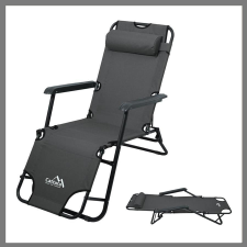 Bingoo Nyugágy / fotel COMFORT antracit 13513 kerti bútor