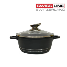 Bingoo Swissline márvány bevonatos lábas SW-24C edény