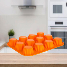 Bingoo Szilikon muffin sütőforma 12 részes CULINARIA 3120125O sütés és főzés