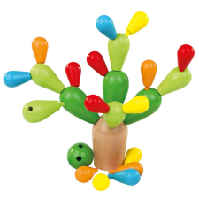 Bino 70421 Fa cactus ügyességi balanszjáték +3éves kortól készségfejlesztő