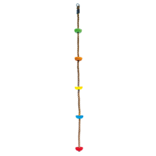 Bino 82742 Mászókötél 195 cm, 270 kg-ig, taposóelemekkel hinta