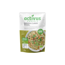  BIO ACTIVUS ZÖLD CURRY TÁL MUNGÓBABBAL ÉS FEKETE RIZZSEL 283G reform élelmiszer