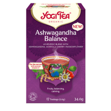  BIO Ashwaganda egyensúly tea 17x2g Yogi Ashwagandha Balance gyógytea