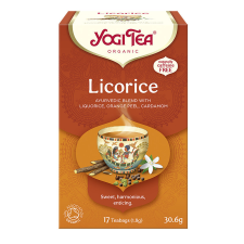 BIO Édesgyökér tea 17x1,8g Yogi Licorice tea