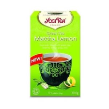 Bio élelmiszer Yogi bio tea zöld matcha-citrom 17x1,8g 30 g tea