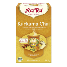 BIO Kurkuma chai tea 17x2g Yogi gyógytea