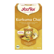  BIO Kurkuma chai tea 17x2g Yogi gyógytea