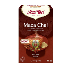  BIO Maca Chai tea 17x2,1g Yogi sütés és főzés