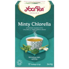 BIO Mentás tea chlorella algával 17x2g Yogi Minty Chlorella tea