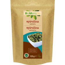 BIO Spirulina alga tabletta 125g BioMenü vitamin és táplálékkiegészítő