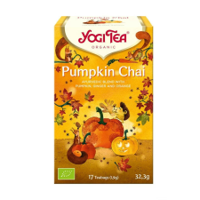 BIO Sütőtökös chai tea 17x1,9g Yogi Pumpkin Chai tea