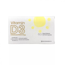  BIO VITALITY D3-VITAMIN KAPSZULA 60X vitamin és táplálékkiegészítő