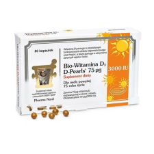 Bio-Vitamin D3 D-Pearls 75mcg, 80 kapszula vitamin és táplálékkiegészítő