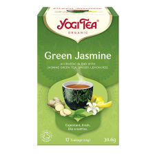 BIO Zöld jázmin tea 17x1,8g Yogi Green Jasmine tea
