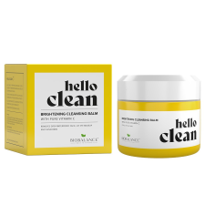 Biobalance Hello Clean Brightening Cleansing Balm With Pure Vitamin C Ragyogást Fokozó Arctisztító Balzsam 100 ml arctisztító