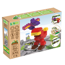 BiOBUDDi BiOBUDDi BB-0187 | készségfejlesztő bio építőjáték | T-rex és Pterodactyl barkácsolás, építés