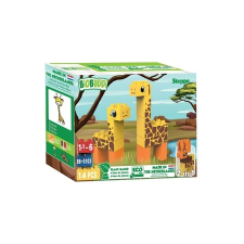 BiOBUDDi - Építőjáték - Zsiráf (konstruáló játék) kreatív és készségfejlesztő