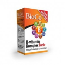 BioCo b-vitamin komplex forte tabletta 100 db vitamin és táplálékkiegészítő