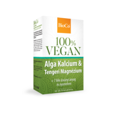 BioCo BioCo 100% VEGAN Alga Kalcium & Tengeri magnézium 60db vitamin és táplálékkiegészítő