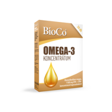 BioCo BioCo Omega-3 KONCENTRÁTUM (1500mg) 30db vitamin és táplálékkiegészítő