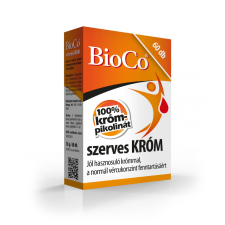 BioCo Bioco szerves króm tabletta 60 db gyógyhatású készítmény