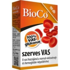 BioCo BioCo Szerves Vas tabletta vitamin és táplálékkiegészítő