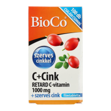  BIOCO C+CINK RETARD C-VIT. 1000MG 100DB vitamin és táplálékkiegészítő