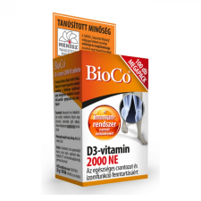 Bioco d3-vitamin 2000 ne tabletta vitamin és táplálékkiegészítő